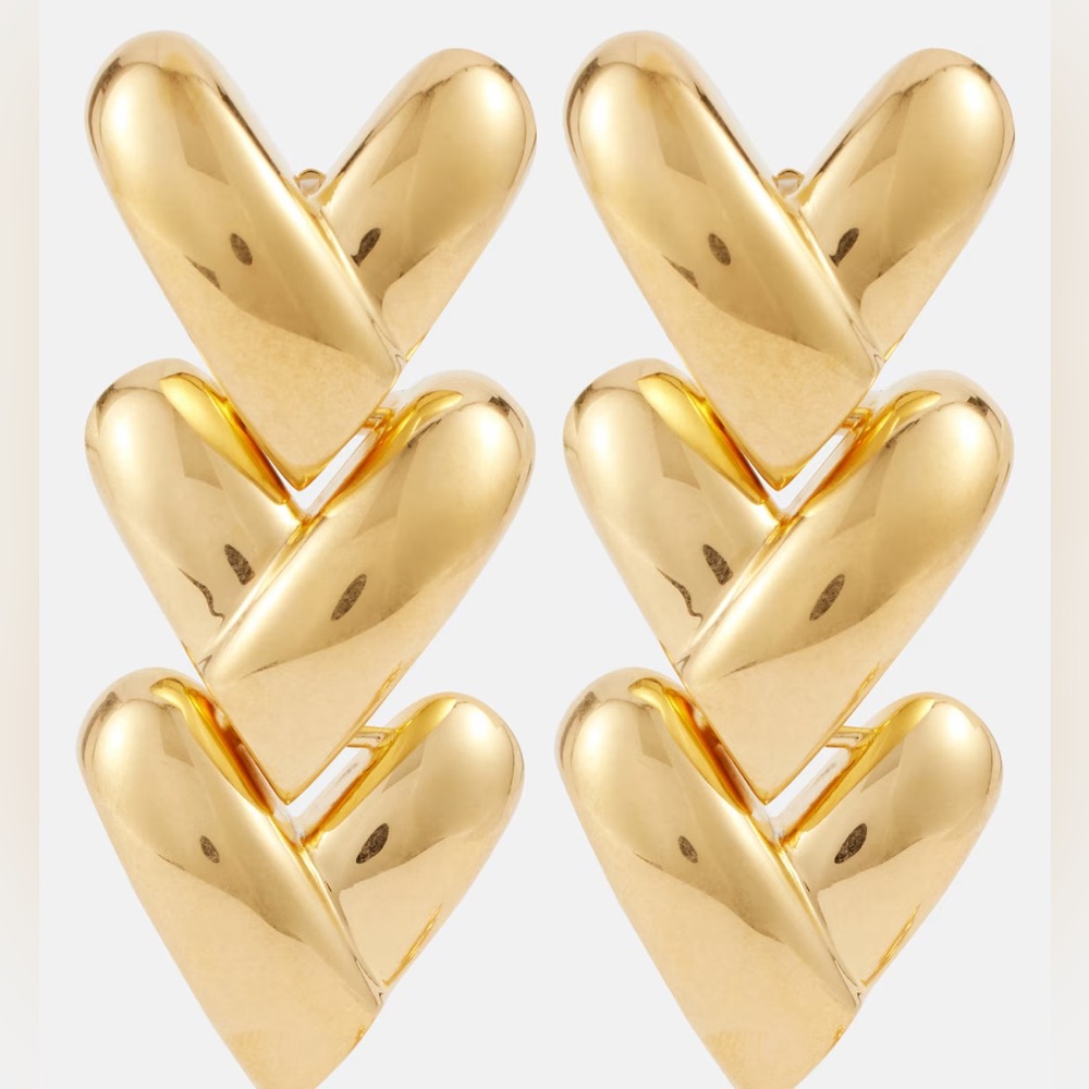 TOM FORD Heart-Motif Clip-On Earrings
